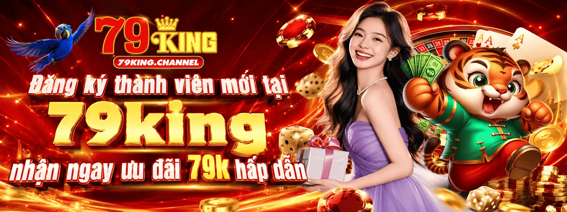 Đăng ký thành viên mới 79king nhân ngay 79k