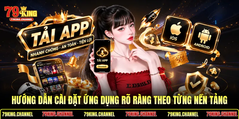 Hướng dẫn cài đặt ứng dụng rõ ràng theo từng nền tảng