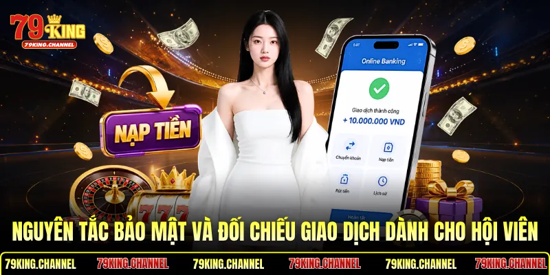 Nguyên tắc bảo mật và đối chiếu giao dịch dành cho hội viên